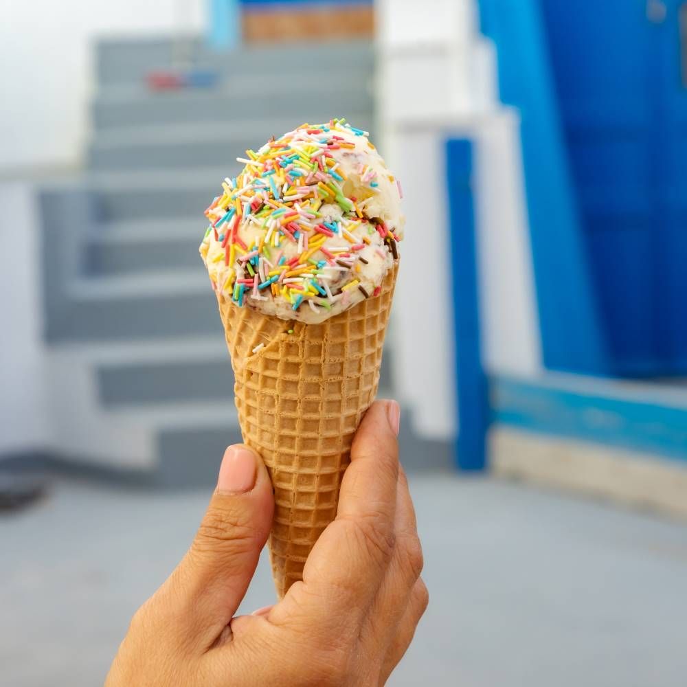 Ice Cream Santorini Ammoudi