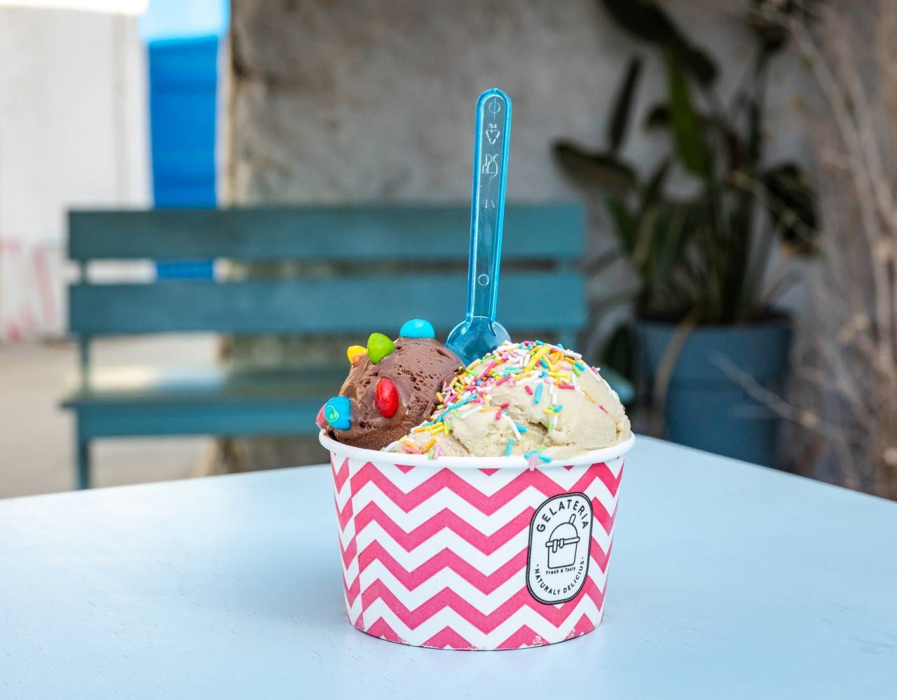 Ice Cream Santorini Ammoudi